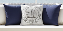 Laden Sie das Bild in den Galerie-Viewer, Kissenbezug Ocean HAMBURG 45x45 cm
