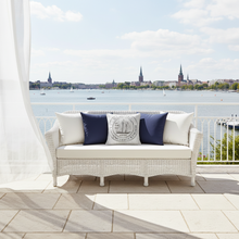 Laden Sie das Bild in den Galerie-Viewer, Kissenbezug Ocean HAMBURG 45x45 cm