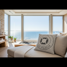 Laden Sie das Bild in den Galerie-Viewer, Kissenbezug Ocean OSTSEE 45x45 cm