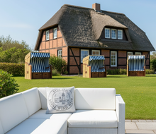 Laden Sie das Bild in den Galerie-Viewer, Kissenbezug Ocean SYLT 45x45 cm