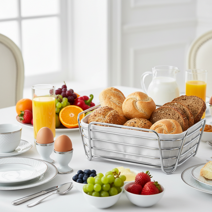 Brotkorb DELARA  Blomus 26x26 cm