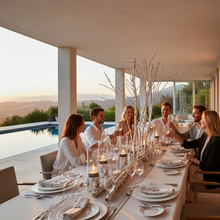 Laden Sie das Bild in den Galerie-Viewer, Set 3 Windlichter Edelstahl poliert- FARO Blomus