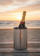 Laden Sie das Bild in den Galerie-Viewer, Flaschenkühler LOUNGE in Edelstahl matt