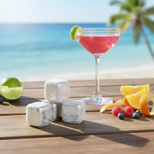 Laden Sie das Bild in den Galerie-Viewer, Set 4 Eiswürfel LOUNGE aus poliertem Edelstahl Blomus
